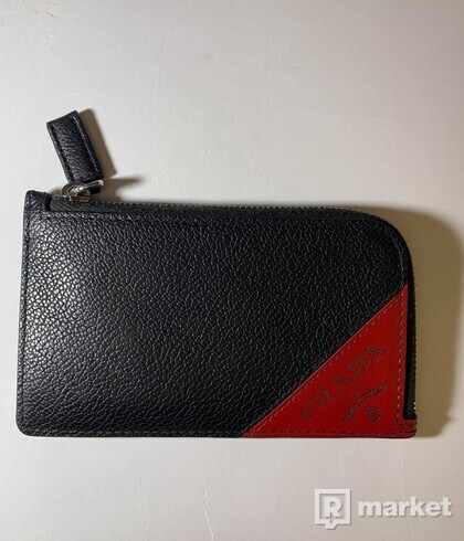 Prada card holder/coin pocket