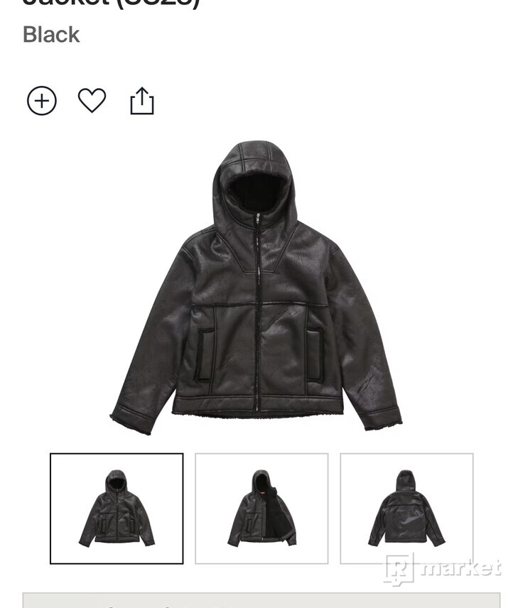 Faux Shearling Hooded Jacket | REFRESHER Market Faux Shearling Hooded Jacket | REFRESHER Market