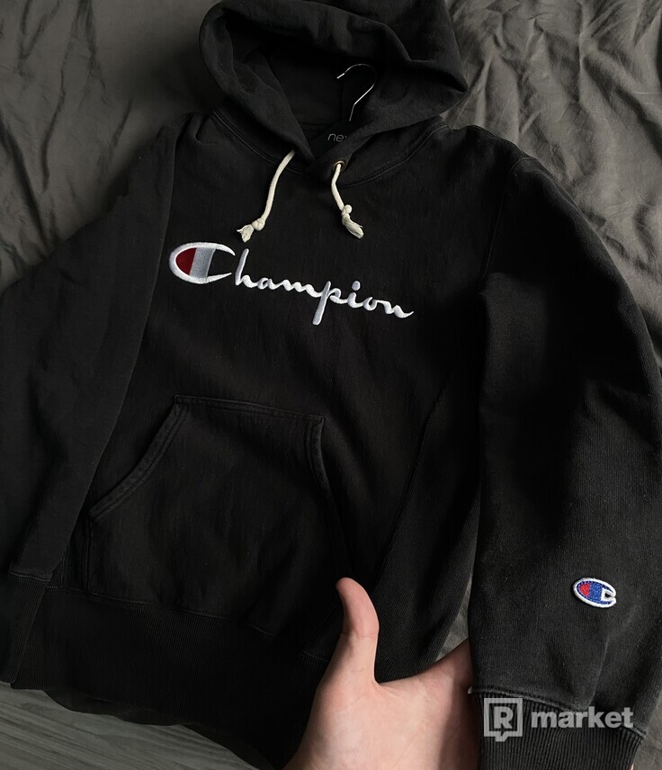 Champion hoodie black cw