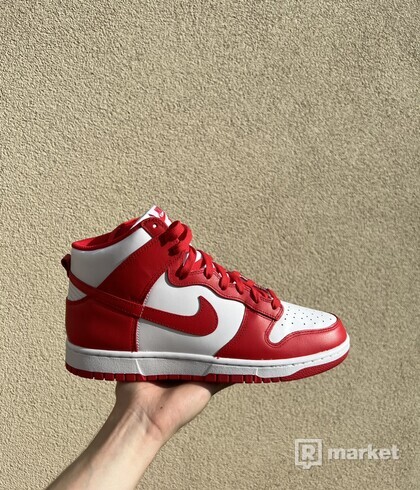 Nike Dunk UNC red