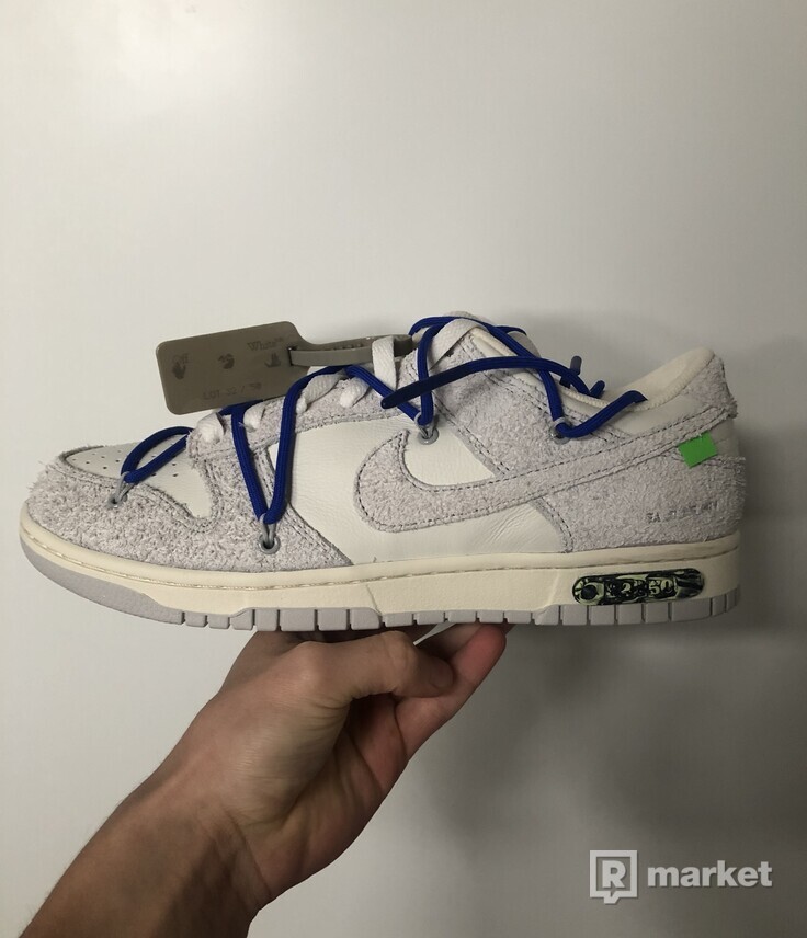 Nike Dunk Low X OFF WHITE lot 32