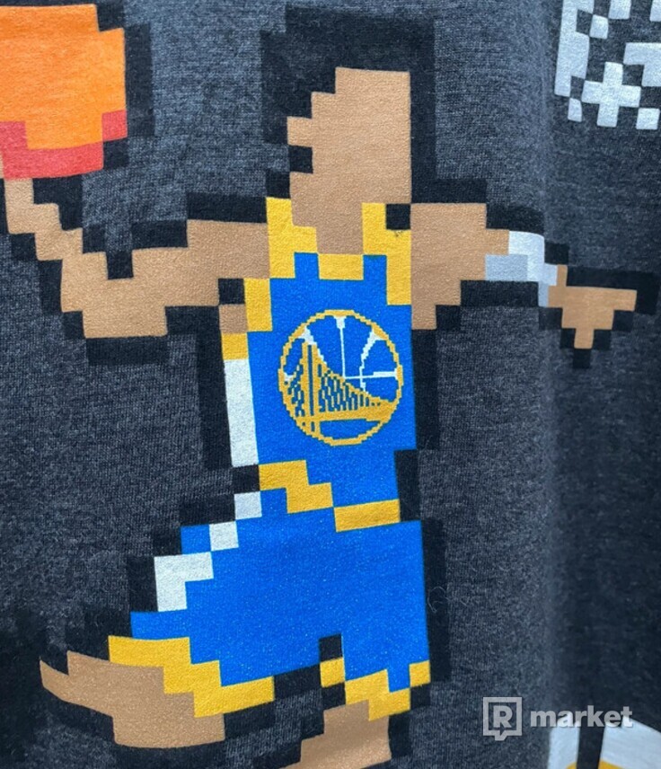 Golden State Warriors Pixel Tričko