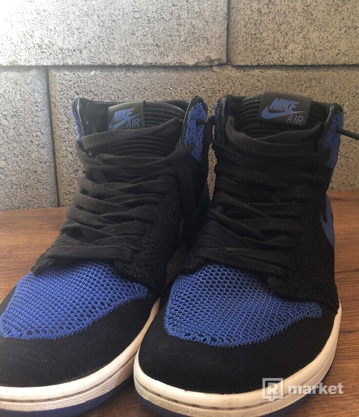 Nike Jordan 1 flyknit blue