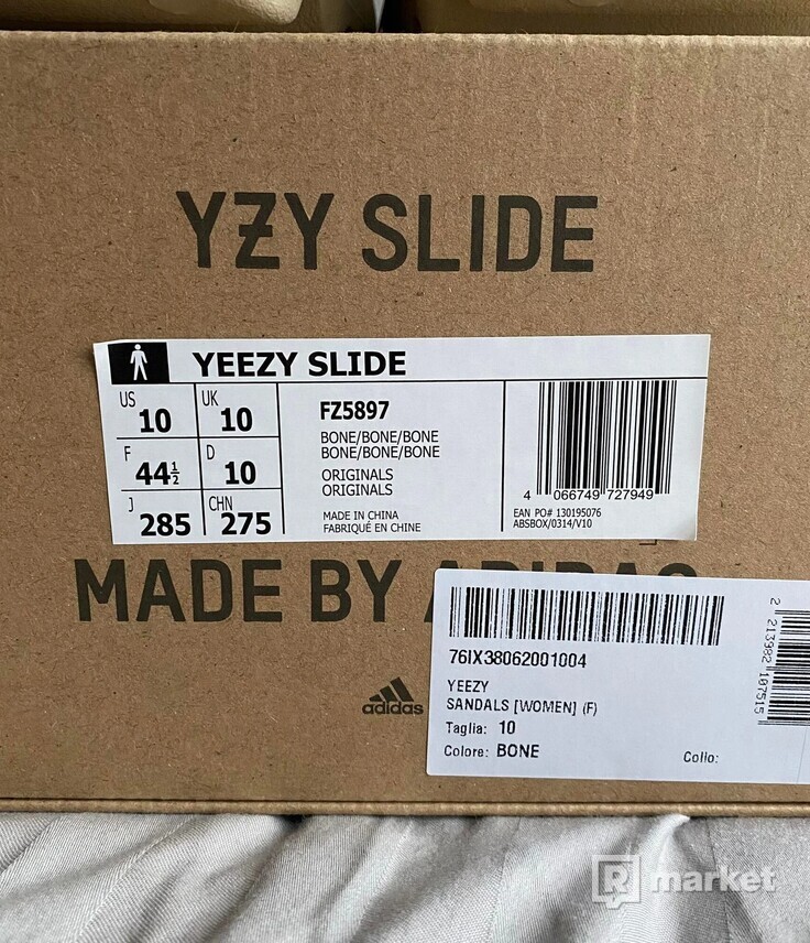 adidas YEEZY Slide BONE US 10 - EU 44 1/2