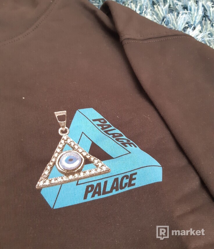 Palace tri-smiler hoodie