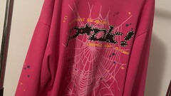 Spider Worldwide Pink Punk Hoodie XL