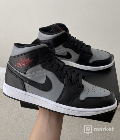 Nike Jordan 1 Mid Shadow Red