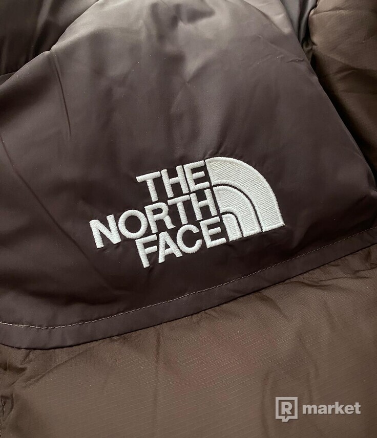 The North Face RETRO NUPTSE JACKET 700 - Brown