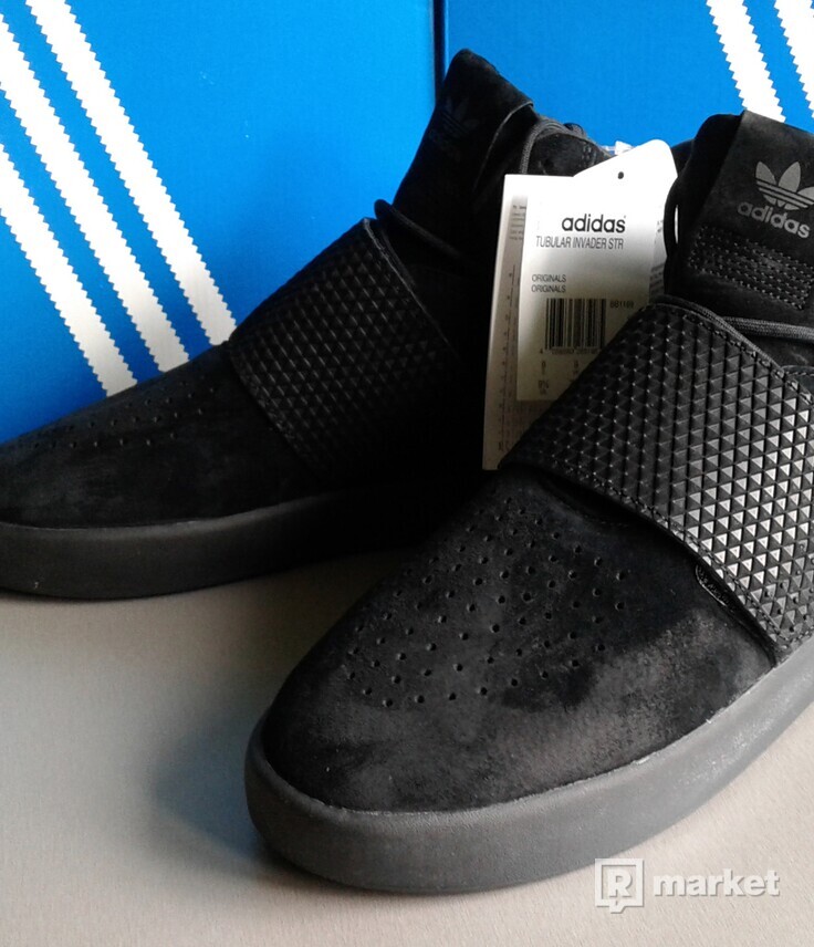 Adidas Tubular Invader Strap black (43,3)