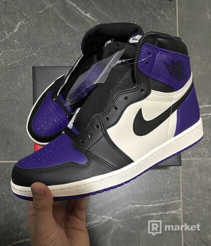 Jordan 1 High “Court Purple”