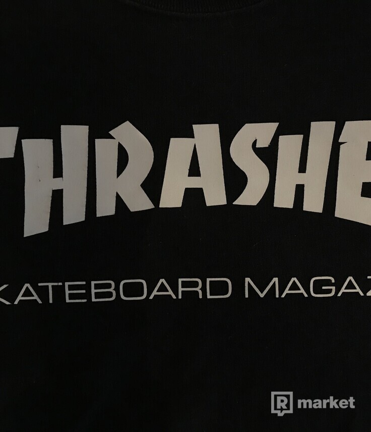 Thrasher čierne tričko