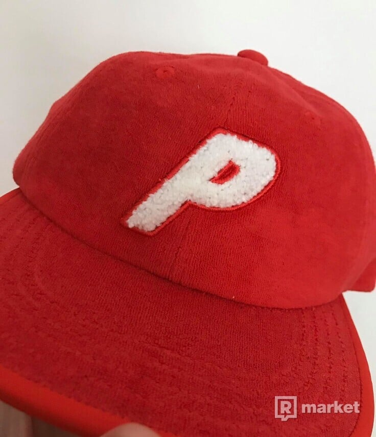 PALACE Towell Red 6-Panel Cap