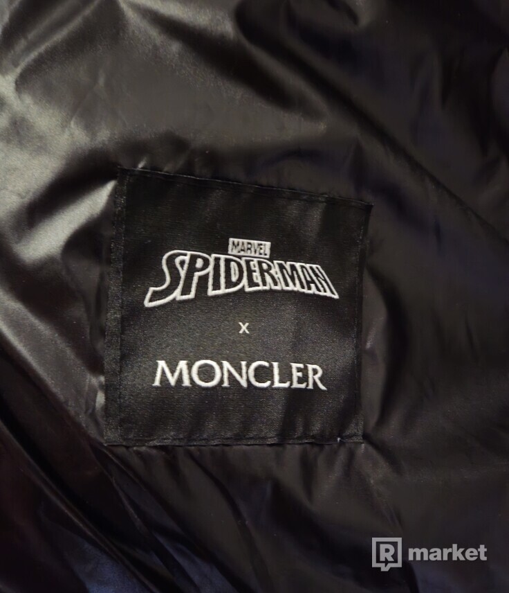 Moncler Violer Spider-man Short Down Jacket