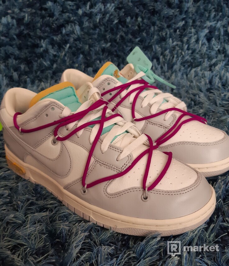 Nike Dunk low off-white Lot 21