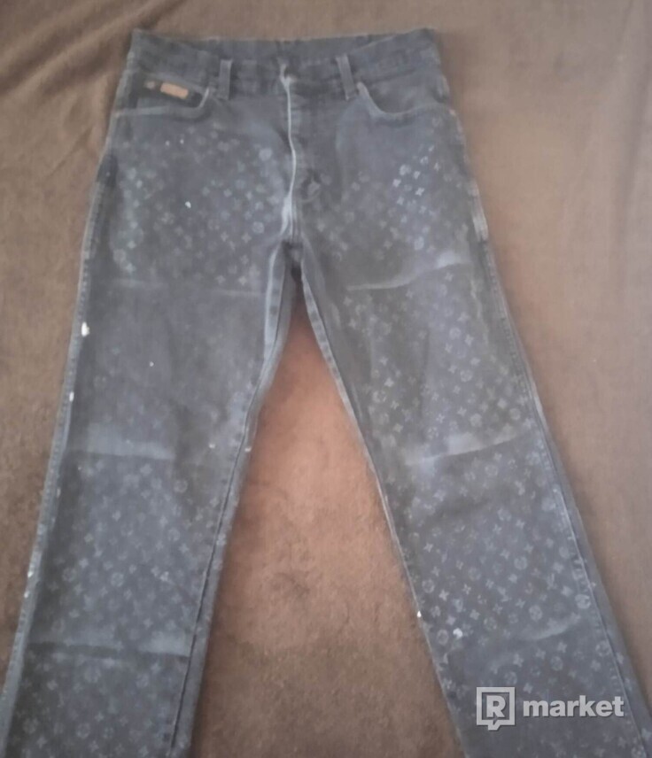 Custom LV jeans
