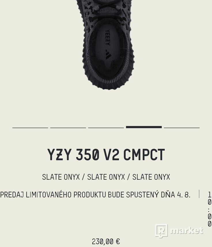 Yeezy 350 V2 CMPCT slate onyx