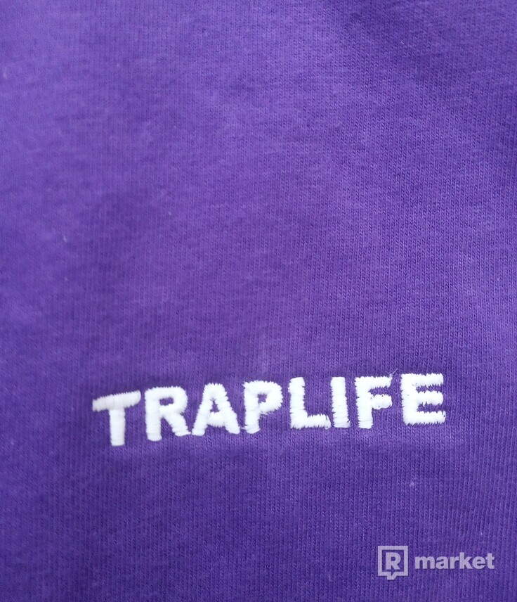 Traplife purple tee
