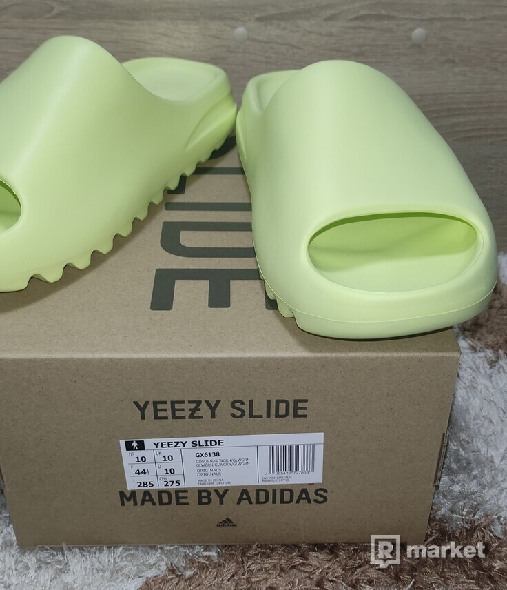 Yeezy slide Glow green US10/EU44.5