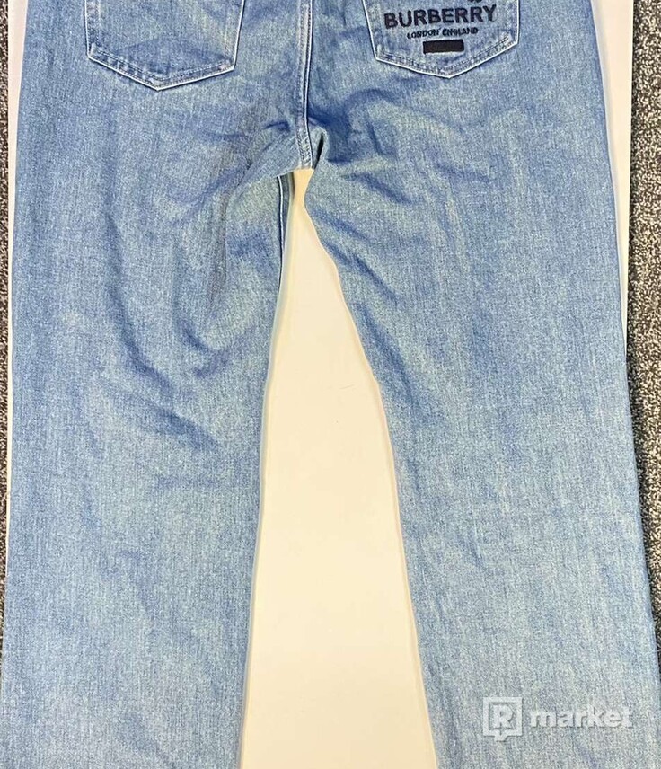 Supreme x burberry jeans
