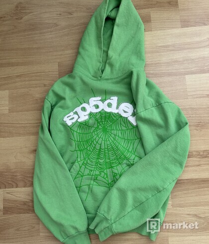 Sp5der Websuit Green hoodie