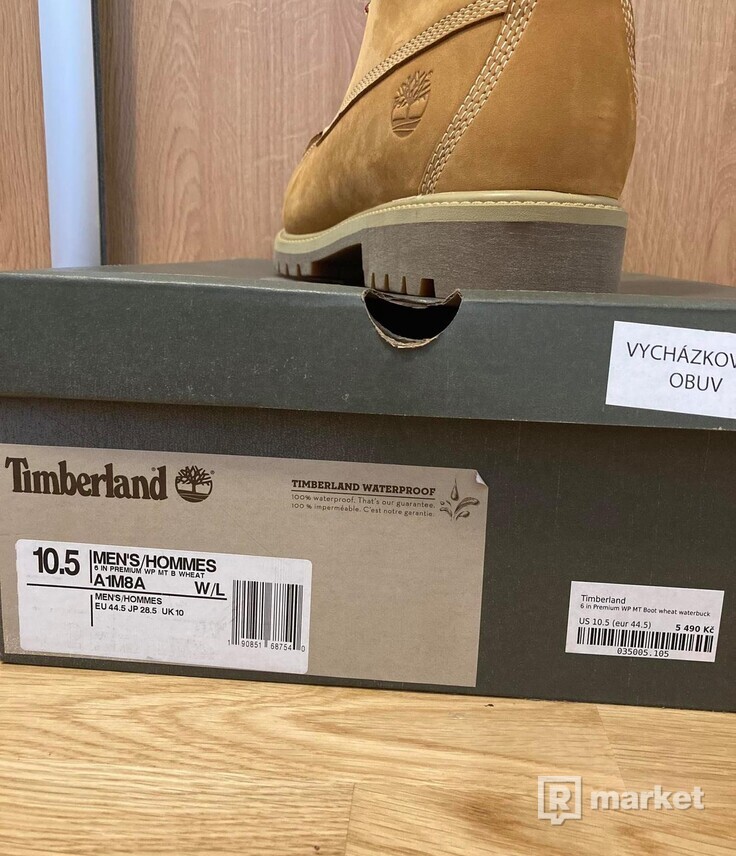 Timberland 6 in Premium Boot wheat waterbuck