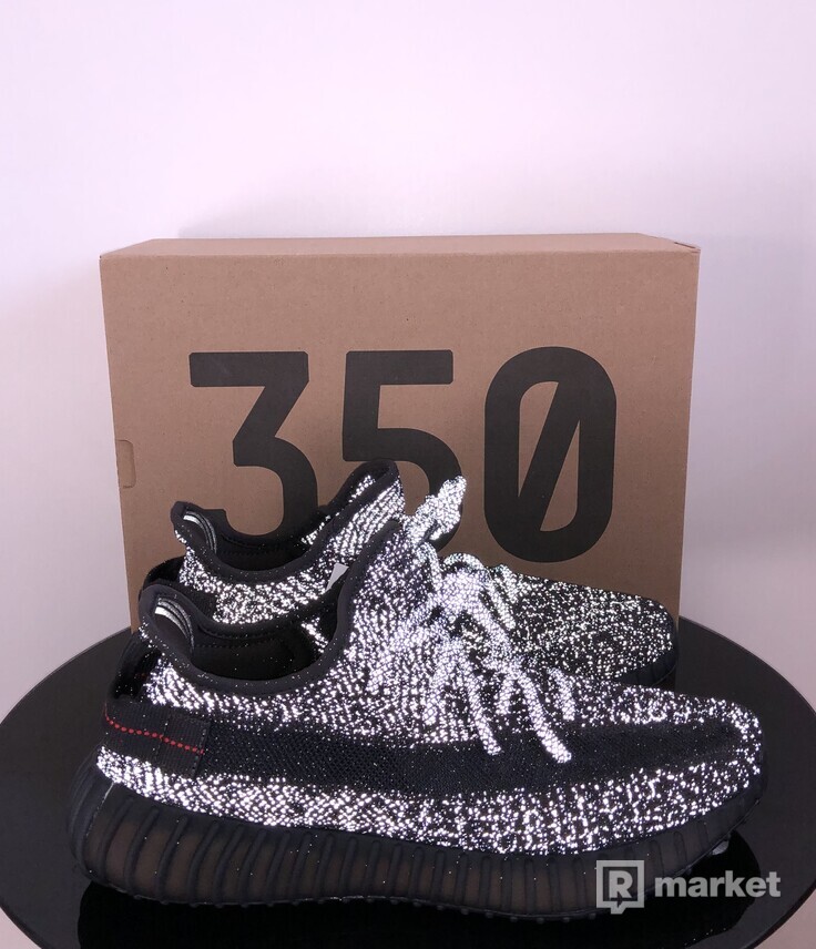 Adidas Yeezy Boost 350 V2 Static Black (Reflective)