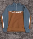Supreme 2-Tone Half-Zip Sweatshirt Rust
