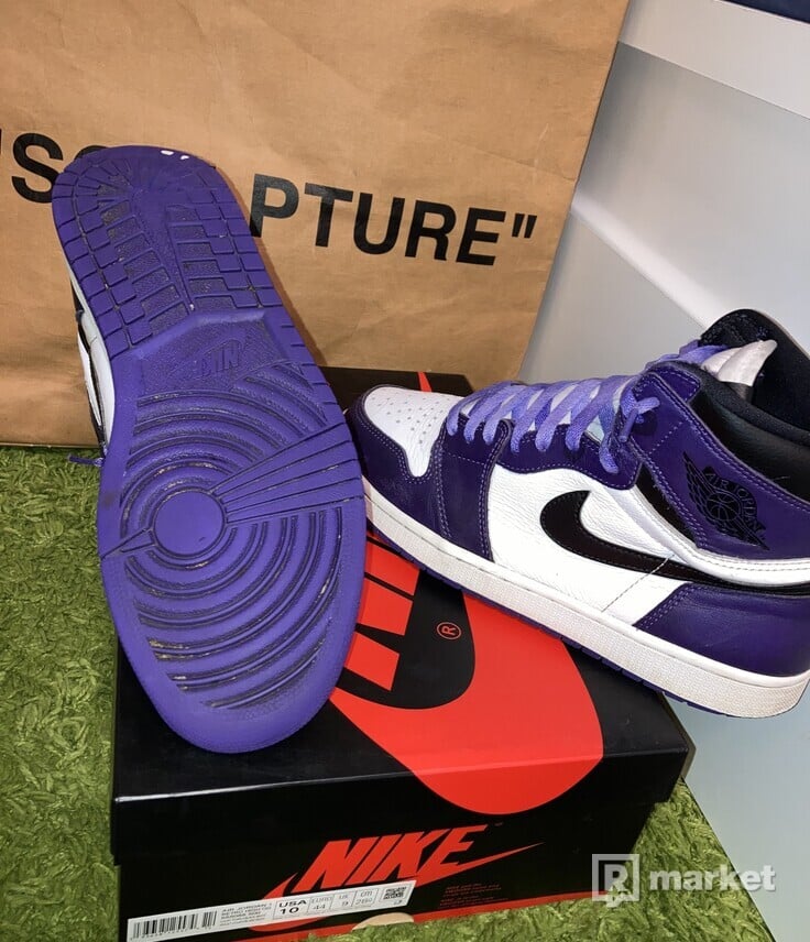 Jordan 1 High Court purple