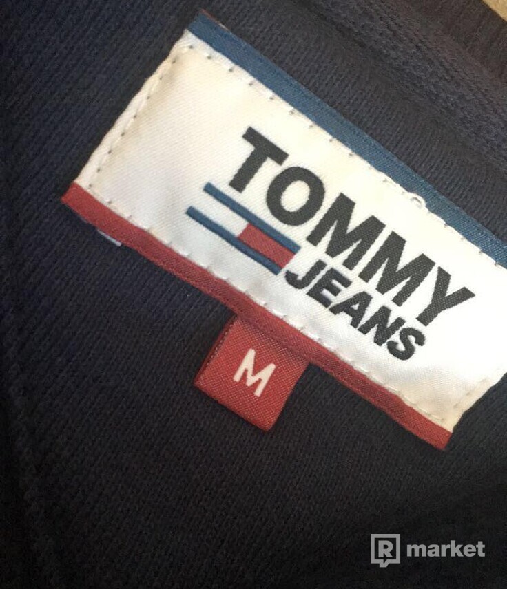 TOMMY JEANS  Clean Collegiate Crew navy