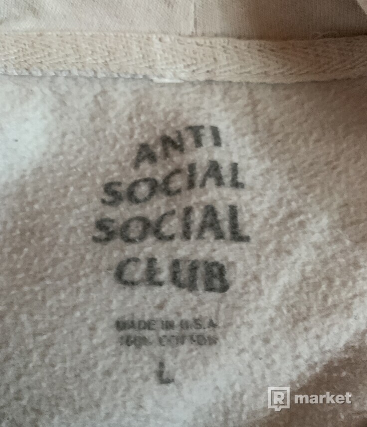 Anti Social Social Club White Hoodie