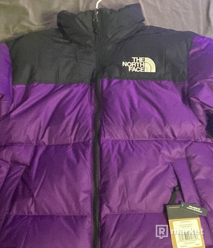 The North Face Zimní bunda 1996 Nuptse Purple / Black Fialová / černá