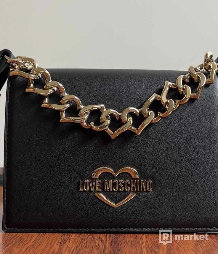 Love Moschino Crossbody kabelka čierna