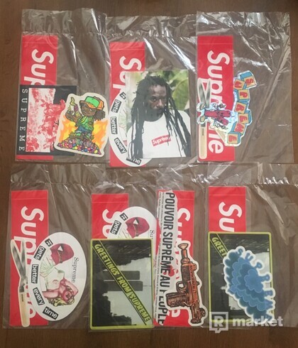 SUPREME stickers packs