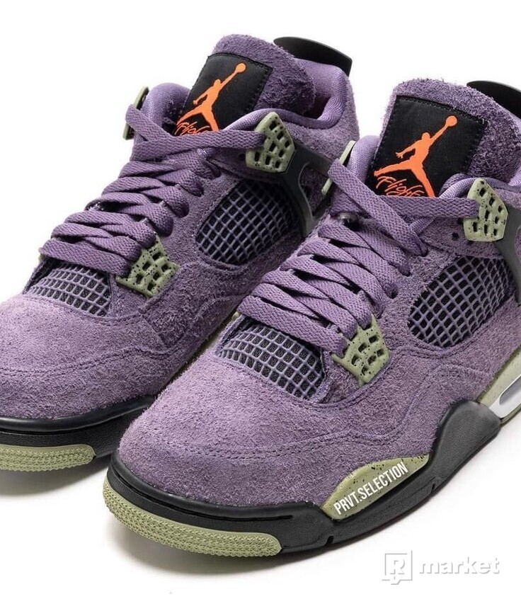 Air Jordan 4 Retro Canyon Purple