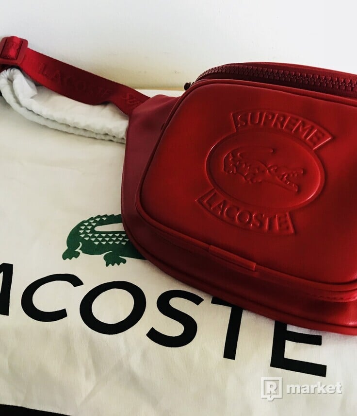 Supreme®/LACOSTE Waist Bag Red | REFRESHER Market