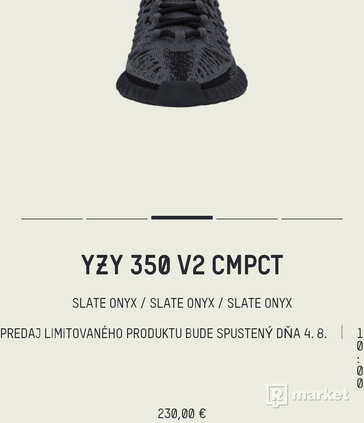 Yeezy 350 V2 CMPCT slate onyx