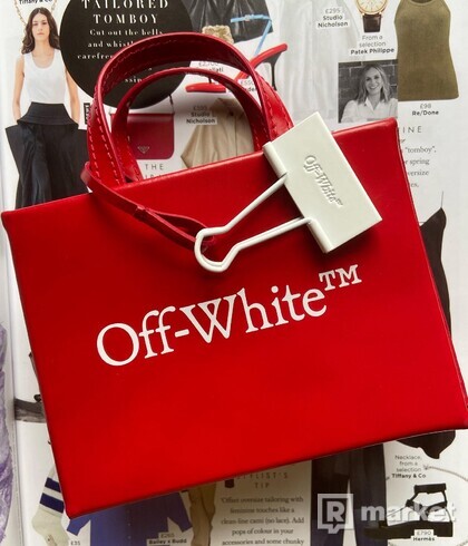Off-White mini kabelka