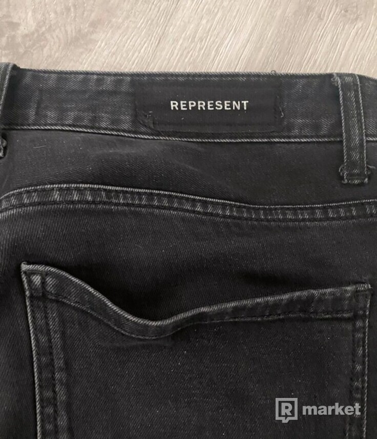Represent Black Basic Jeans