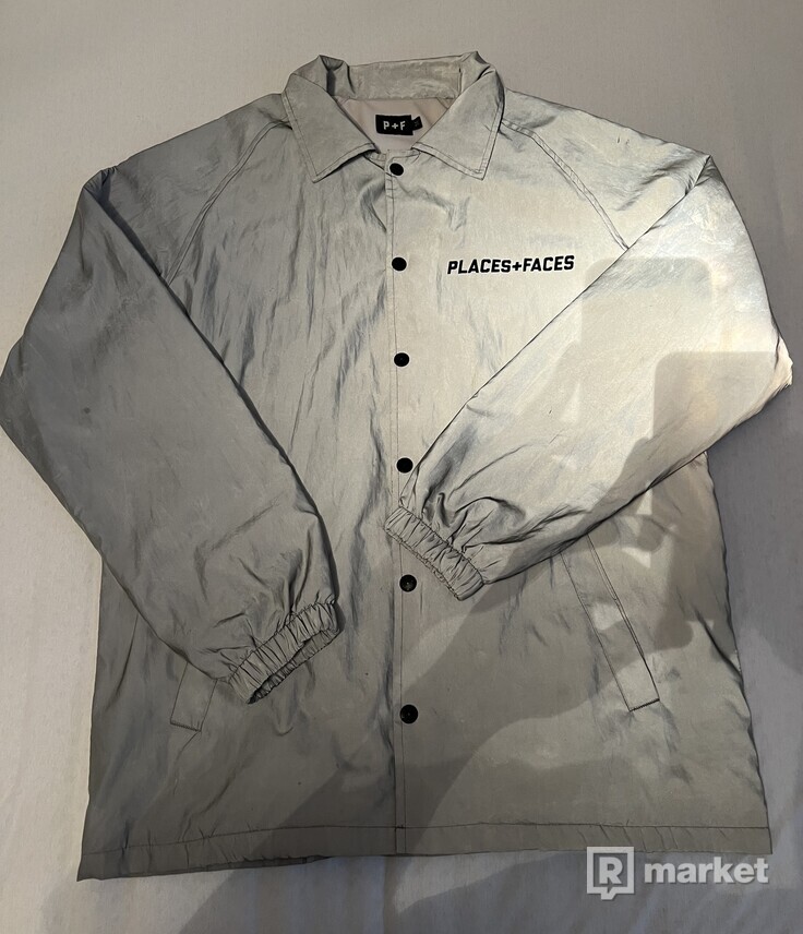 P+F reflective coach jacket