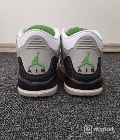 Nike air Jordan 3 chlorophyll