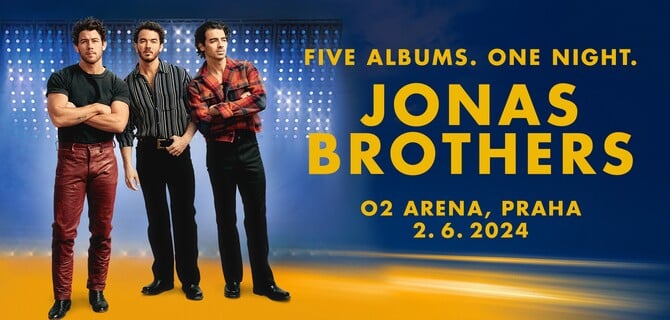 Vstupenka na koncert Jonas Brothers