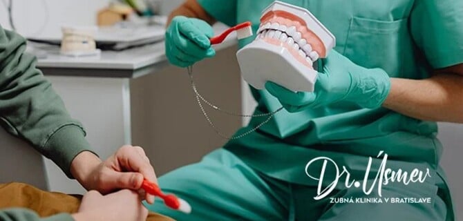 Dentální hygiena v Dr. Úsmev ZDARMA